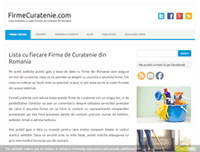 Tablet Screenshot of firmecuratenie.com